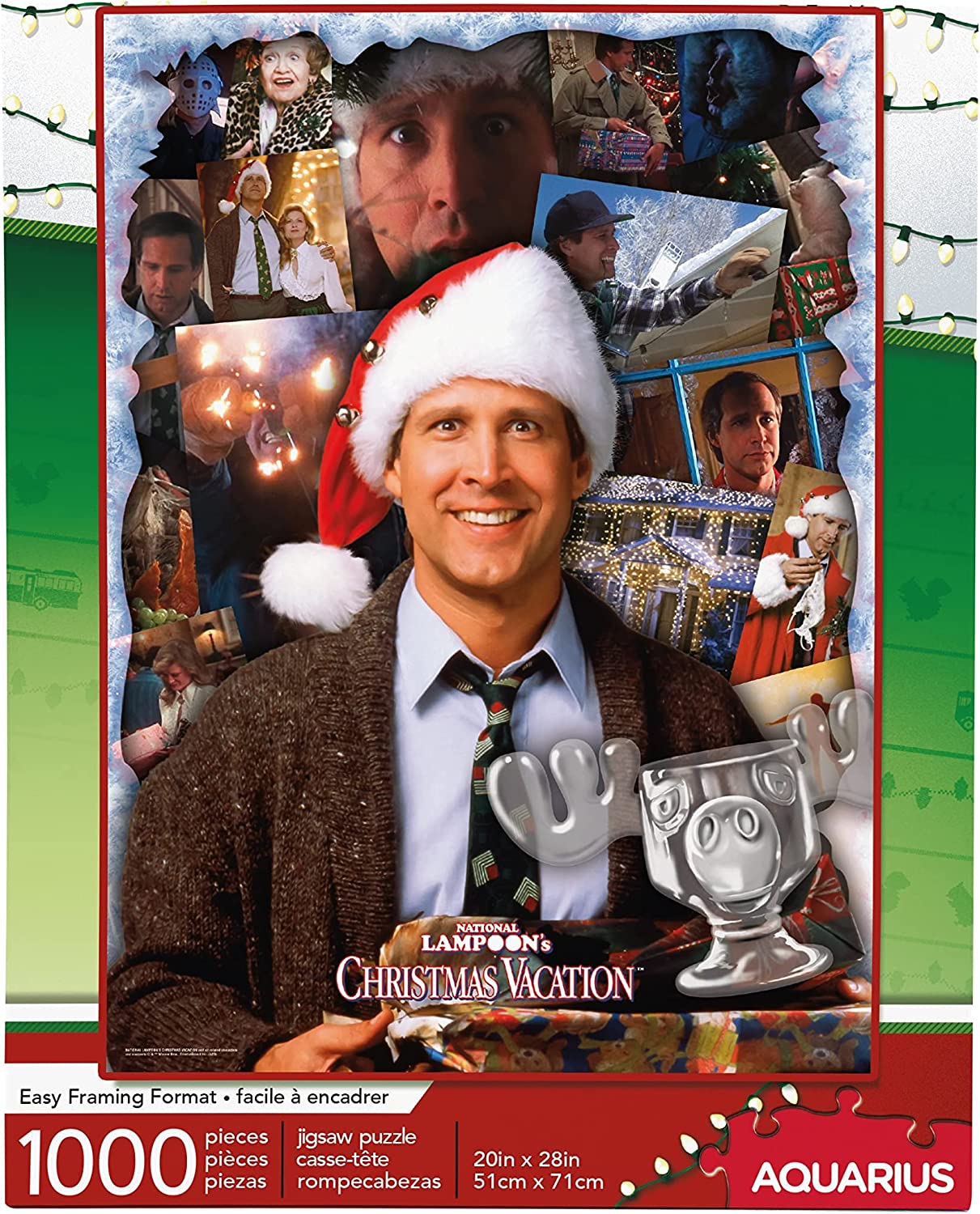 Christmas Vacation Collage Jigsaw Puzzle - 1000 pc